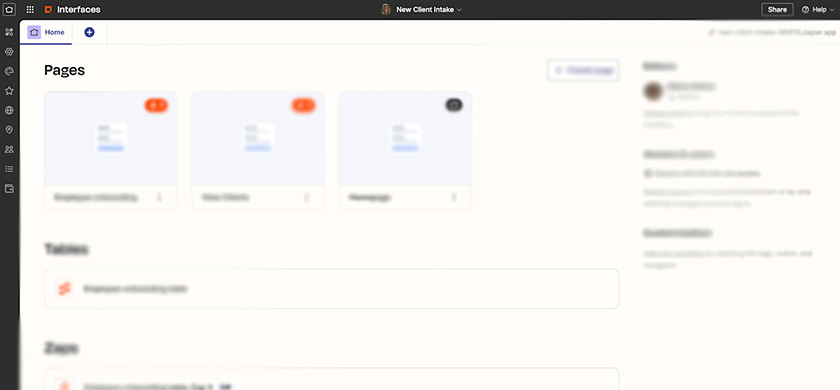 Dashboard Efficient Collaboration